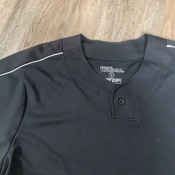 Wilson Men’s Large Black White Baseball Game Day - Picture 2 of 9